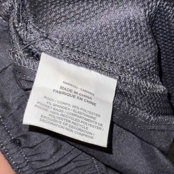 Nike Dri-Fit Athletic Shorts Women's XL Black Stretch Elastic Waist Golf Active - Picture 5 of 8